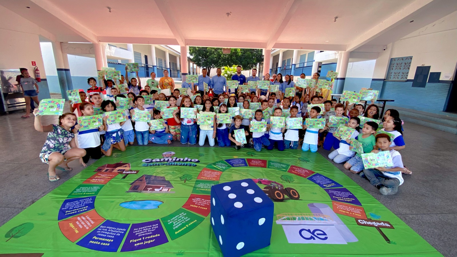 Saúde Nota 10: mais de 650 crianças participam de projeto de Educação Ambiental no Crato