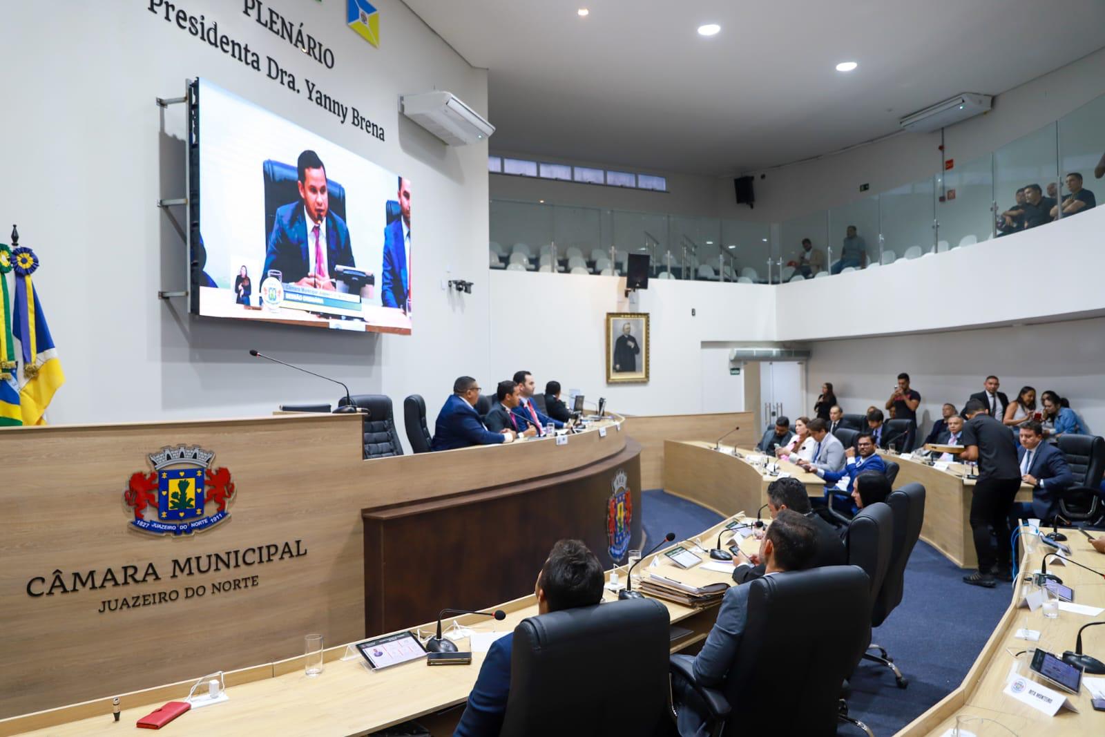 Câmara de Juazeiro do Norte tem sessão movimentada após recesso de Carnaval