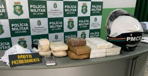 Polícia Militar prende suspeito em flagrante com mais de 9 kg de cocaína no Cariri