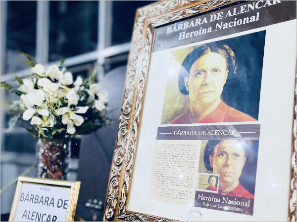 Crato projeta a força de sua história em homenagem a Bárbara de Alencar
