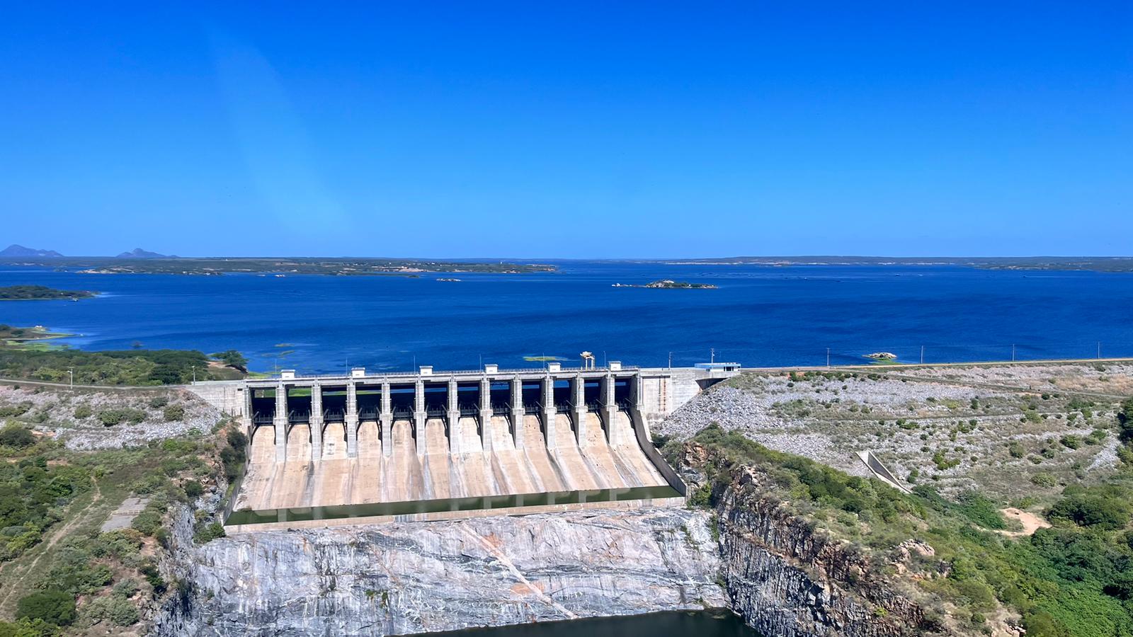 Reservas hídricas do Ceará alcançam 50% da capacidade total