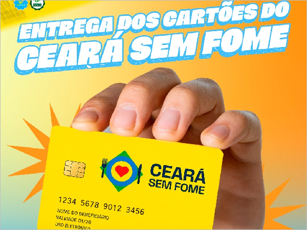 Entrega regionalizada dos cartões Ceará Sem Fome acontece em Crato, nesta sexta-feira, 8