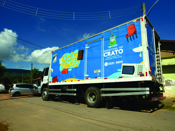 Cata Treco percorre as zonas urbana e rural do Crato até sexta-feira, 22