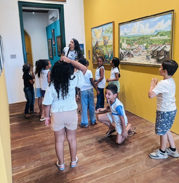 Visita a museus aproxima crianças da história, da arte e da memória do Crato