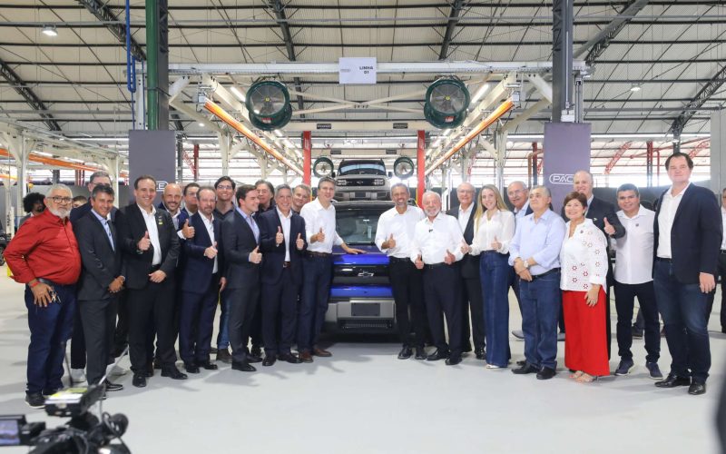 Em dia histórico, Polo Automotivo do Ceará entra em operação com dois modelos elétricos da GM