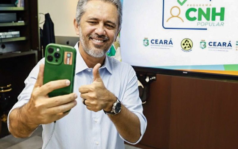 Governo do Ceará anuncia distribuição de mais de 11 mil cartões da CNH Popular