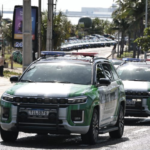 Polícia Militar do Ceará recebe mais 100 novas viaturas, incluindo 29 com blindagem