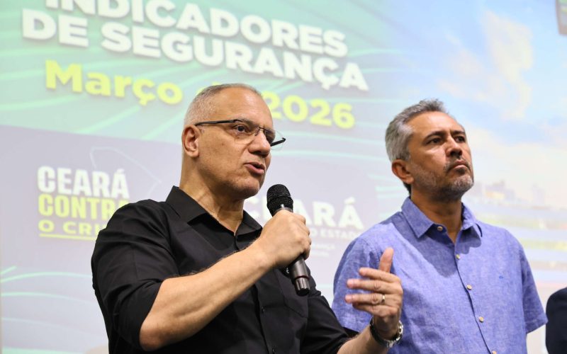 Março de 2026 registra menor número de mortes violentas da série histórica do Ceará