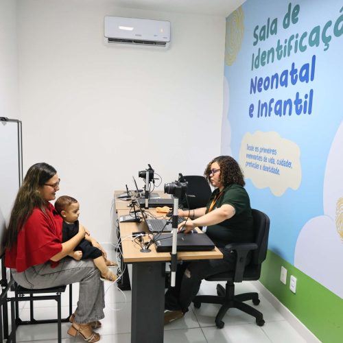 Ceará inicia emissão da Carteira de Identidade Nacional para o público neonatal e infantil