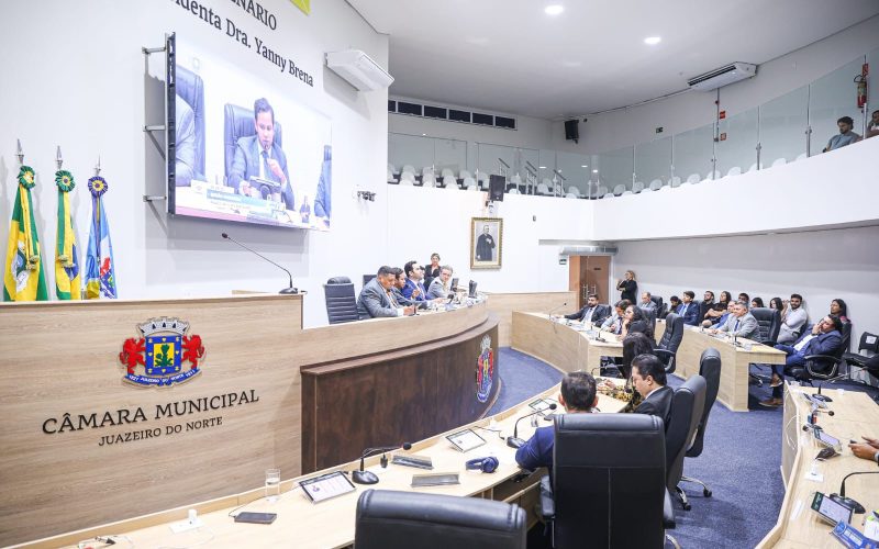 Câmara de Juazeiro do Norte aprova suplementação orçamentária com emendas e garante funcionamento dos serviços no município pelos próximos 60 dias