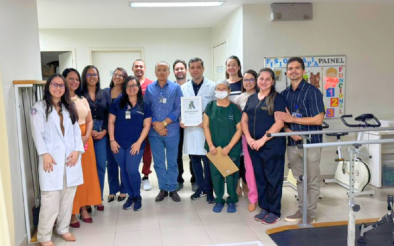 Hospital Regional do Cariri recebe reconhecimento internacional por excelência no atendimento ao AVC