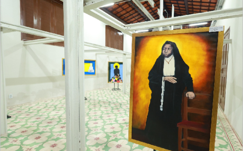 Inscrições para curso de pintura em tela do Centro de Artesanato de Juazeiro do Norte começam na terça-feira, 13