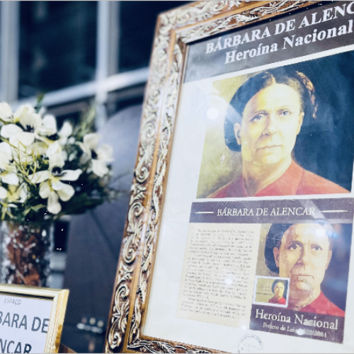 Crato projeta a força de sua história em homenagem a Bárbara de Alencar