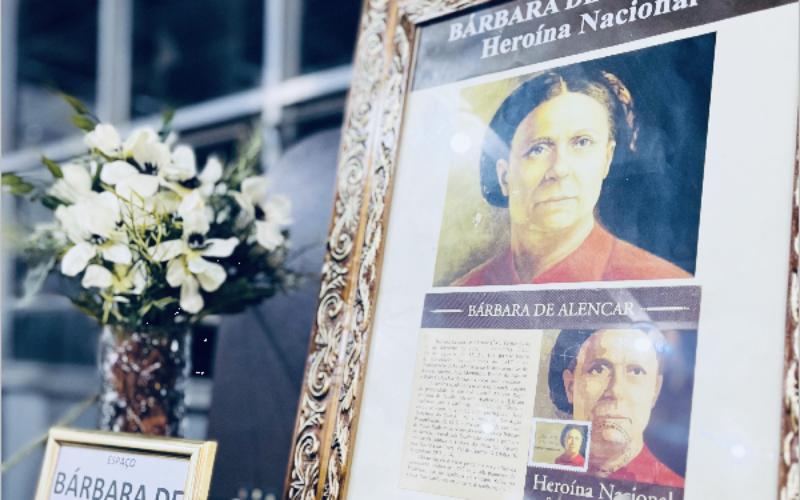 Crato projeta a força de sua história em homenagem a Bárbara de Alencar