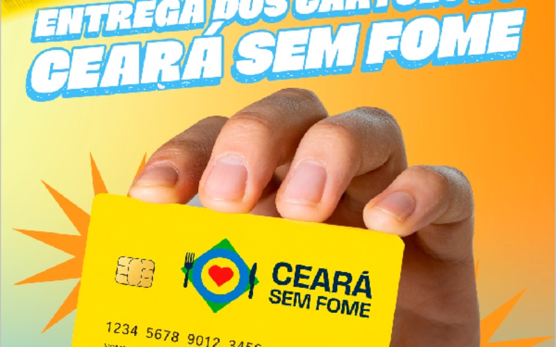 Entrega regionalizada dos cartões Ceará Sem Fome acontece em Crato, nesta sexta-feira, 8