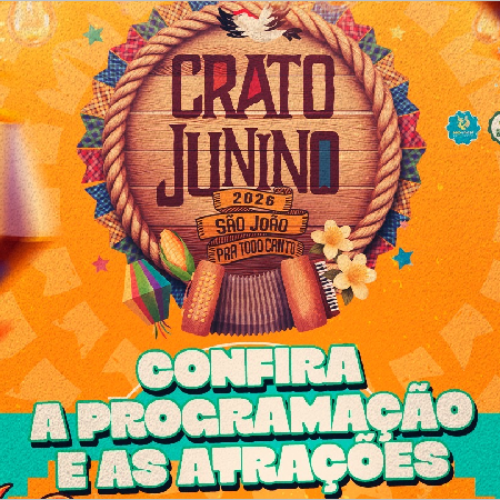 Crato Junino 2026 celebra a essência do Nordeste; de 12 a 14 de junho