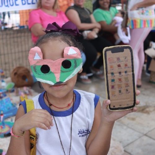Mostra BrinquedoArte acontece nesta quinta-feira (29), na Escola de Saberes Daniel Walker, em Juazeiro do Norte