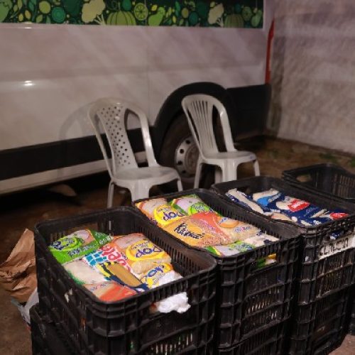 Banco de Alimentos recebe doações voluntárias durante o Juaforró 2026