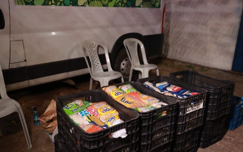 Banco de Alimentos recebe doações voluntárias durante o Juaforró 2026