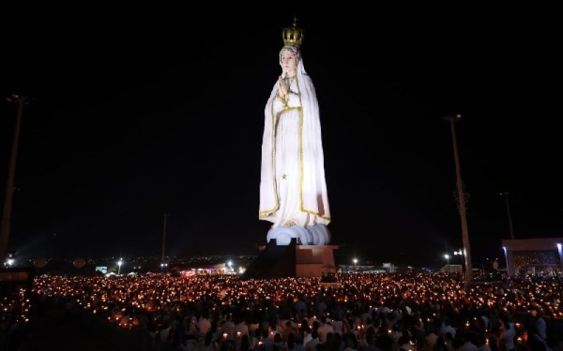 Crato celebra a bênção inaugural da maior estátua de Nossa Senhora de Fátima do mundo