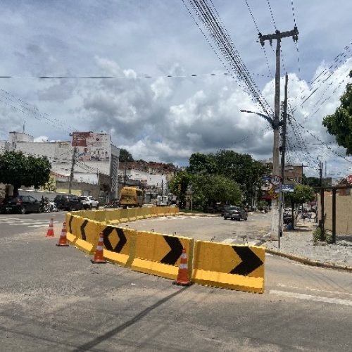 DEMUTRAN do Crato altera tráfego em vias devido ao avanço da obra do canal