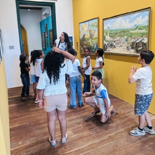 Visita a museus aproxima crianças da história, da arte e da memória do Crato