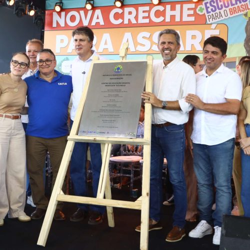 Estado recebe nova creche em Assaré e MEC autoriza obras de três campi do IFCE para o Cariri e terceira etapa de obras do ITA Ceará