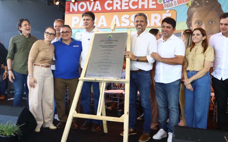 Estado recebe nova creche em Assaré e MEC autoriza obras de três campi do IFCE para o Cariri e terceira etapa de obras do ITA Ceará