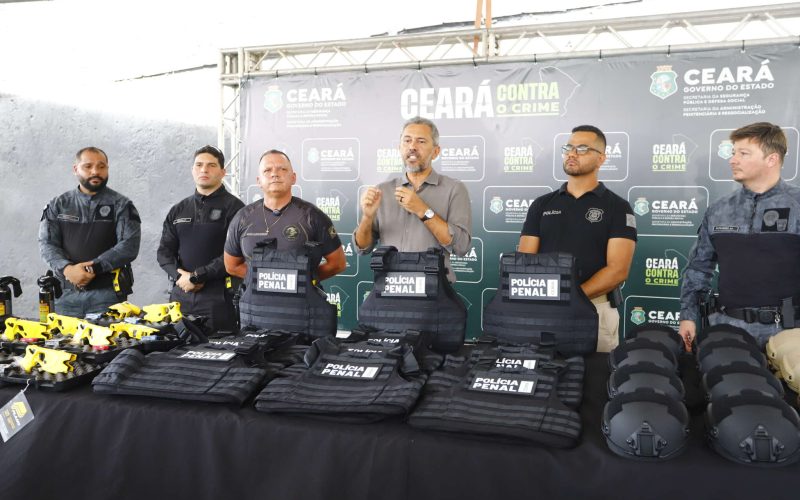 Governo do Ceará reforça polícia penal com mais de 3,3 mil novos equipamentos 