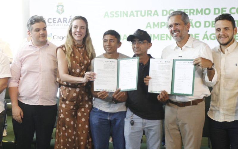 Governo do Ceará firma parceria com mais 27 municípios para ampliar abastecimento de água em zonas rurais