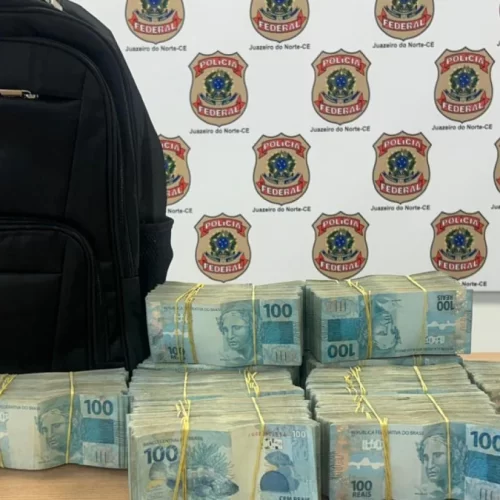 PF apreende R$ 500 mil em espécie com indícios de desvio de recursos públicos