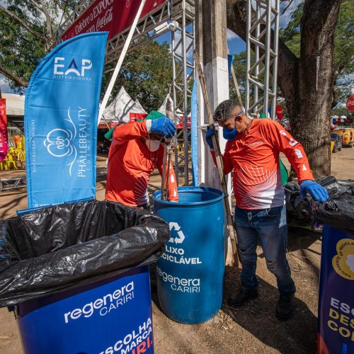 Educação ambiental eleva a qualidade da reciclagem e impulsiona a coleta de vidro na Expocrato 2026