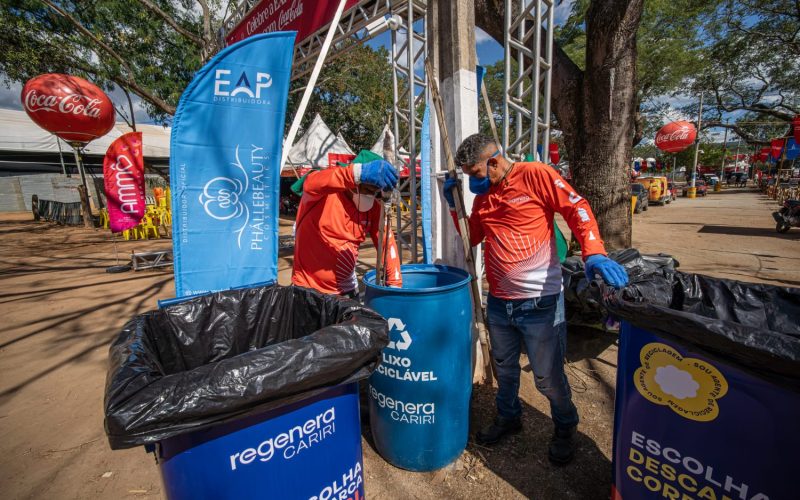 Educação ambiental eleva a qualidade da reciclagem e impulsiona a coleta de vidro na Expocrato 2026