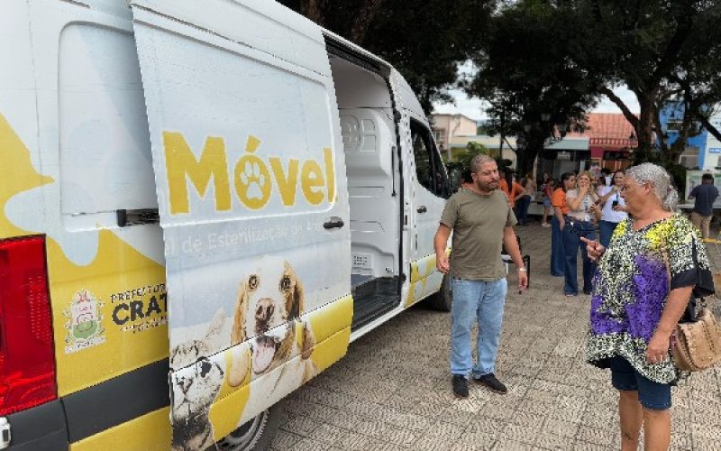 Prefeitura do Crato divulga calendário do VetMóvel para julho