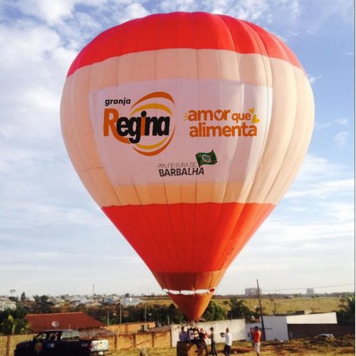 Prefeitura de Barbalha realiza ação de balonismo em parceria com a Granja Regina