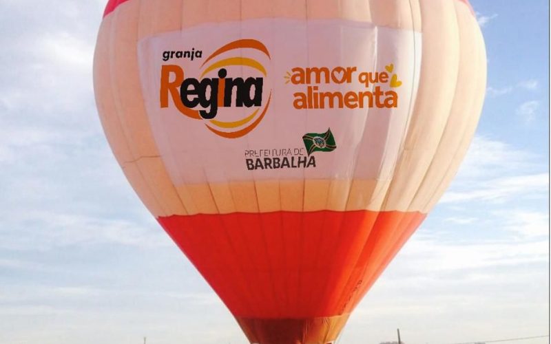 Prefeitura de Barbalha realiza ação de balonismo em parceria com a Granja Regina