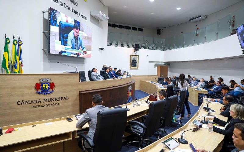 Câmara de Juazeiro do Norte aprova criação de salas de silêncio e modulação sensorial em espaços públicos e mais 10 projetos em sessão ordinária