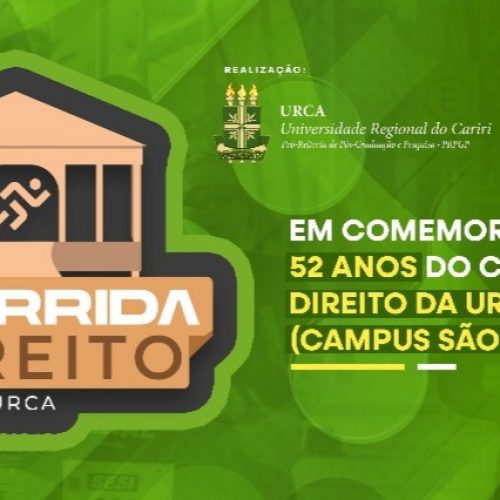 Abertas inscrições para a I Corrida do Direito da URCA, em Crato