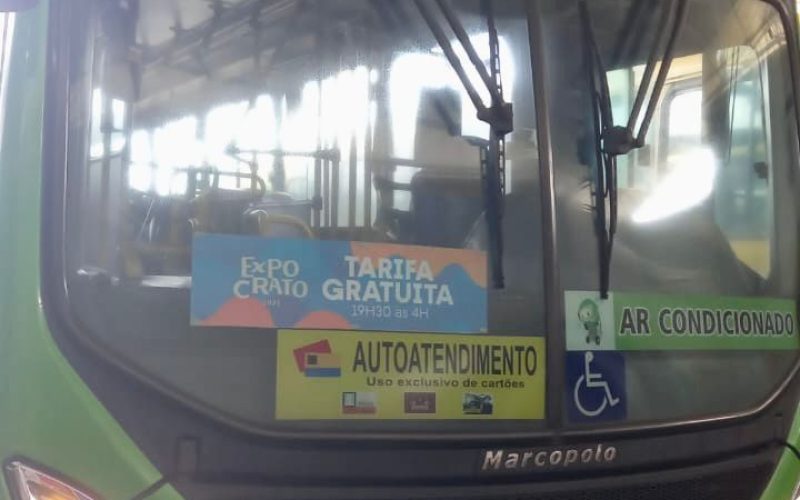 Transporte público gratuito para a Expocrato 2025: confira horários e rotas