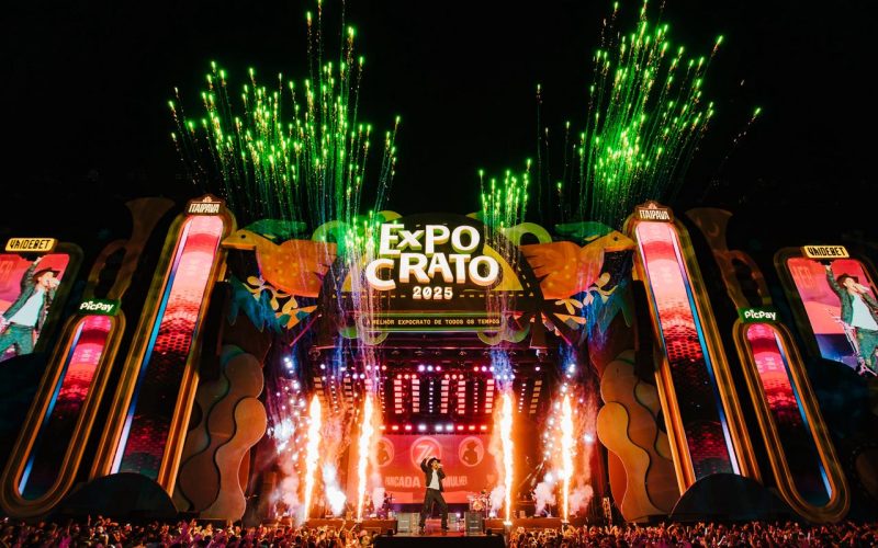 Última noite da ExpoCrato 2025 consagra edição histórica com emoção, recordes e muita música
