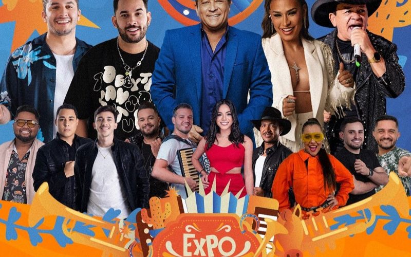 ExpoVaq 2025 terá shows de Leonardo, Simone Mendes, Henry Freitas, Jonas Esticado e Toca do Vale em Farias Brito