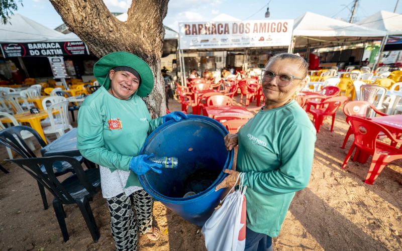 Catadores de Farias Brito impulsionam sustentabilidade na ExpoVaq com apoio da Regenera Cariri