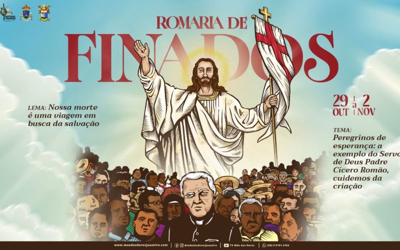 Romaria de Finados 2025 terá programação intensa na Basílica de Nossa Senhora das Dores e Capela do Socorro