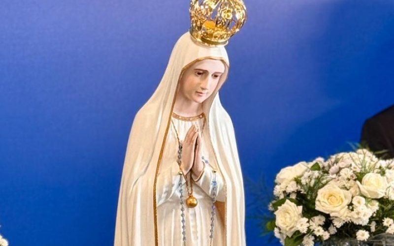 Imagem Peregrina de Nossa Senhora de Fátima é recebida com emoção no Cariri