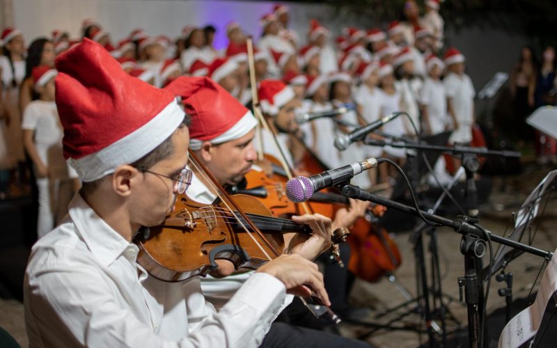 Vila da Música e Secult Crato apresentam o Concerto de Natal com 250 músicos na Praça da Sé