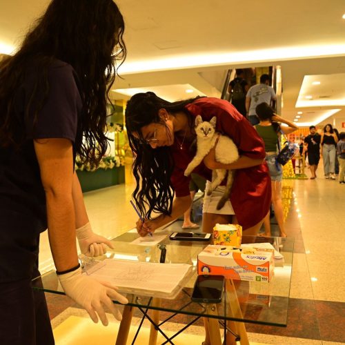 Evento de adoção de animais acontece neste sábado (18) no Cariri Shopping com vacinação antirrábica gratuita