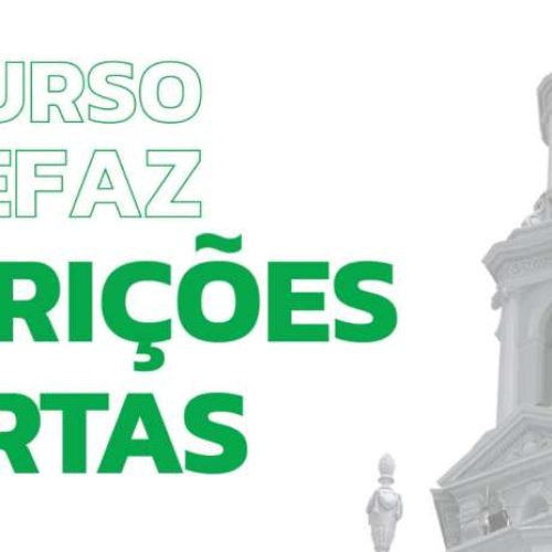 Inscrições abertas para o concurso da Sefaz-CE; são 100 vagas imediatas e 200 para cadastro reserva