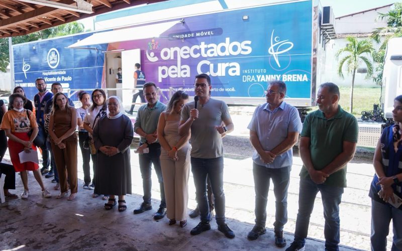 Com apoio de Yury do Paredão, Crato recebe a Carreta Conectados Pela Cura