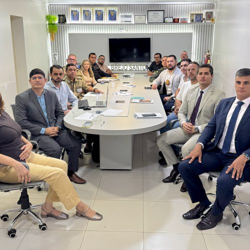 Reunião integrada reúne forças de segurança para alinhar operação da Expobrejo 2026