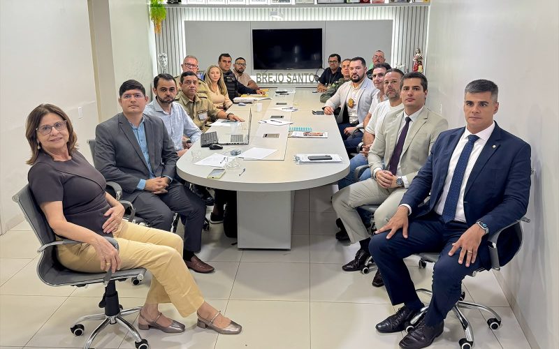 Reunião integrada reúne forças de segurança para alinhar operação da Expobrejo 2026